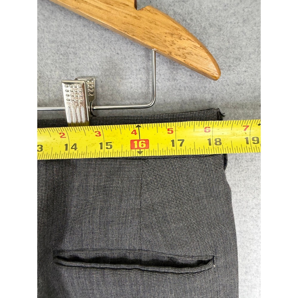 Botany 500 Mens 2 Piece Suit Gray Micro Pattern Blazer Trousers 36x30.5 42R - Picture 12 of 13